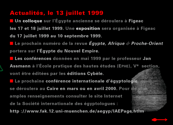 actualité de l'Égypte, actualite de l'Egypte