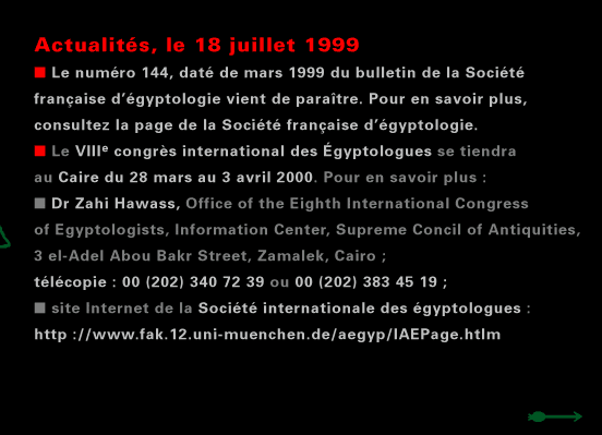 actualité de l'Égypte, actualite de l'Egypte